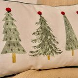 Beaded Five Trees Cushion