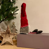 Red Nordic Gonk with Snowflake