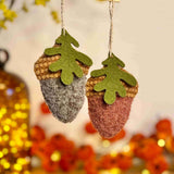 Pair of Hanging Acorns