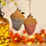 Pair of Hanging Acorns