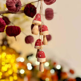 Natural Wooden Mushroom Hanger