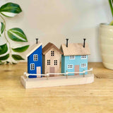 Terraced Wooden Seaside Houses