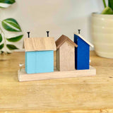 Terraced Wooden Seaside Houses