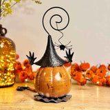 Metal Pumpkin with Dangly Legs
