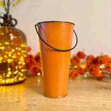 Metal Pumpkin Bucket