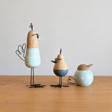 Set of 3 Polkadot Birds