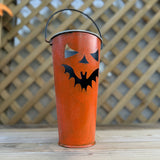 Metal Pumpkin Bucket
