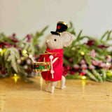 Felt Little Drummer Mouse