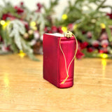 Glass Christmas Fairytale Book Bauble