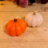 Pair of Pumpkin Candles