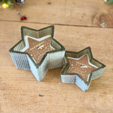 Small Wild Berries Glass Star Candle