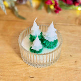 Natural Wax Christmas Trees Candle