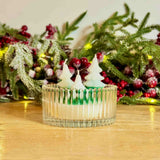 Natural Wax Christmas Trees Candle