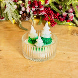 Natural Wax Christmas Trees Candle