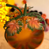Large Metal Pumpkin Basket