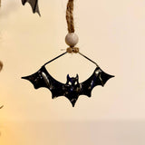 Distressed Metal Bat Garland