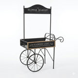 Metal Flower Cart