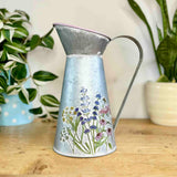 Floral Metal Jug