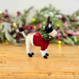 Festive Felt Cow