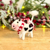 Felt Hanging Cosy Cow