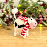 Felt Hanging Cosy Cow