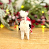 Felt Hanging Cosy Cow