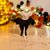 Felt Mouse with Bat Wings