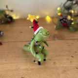 Felt Hanging Dinosaur in Lights