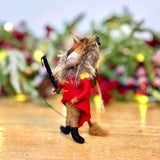 Hanging Felt Circus Lion