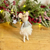 Felt Fairy Mouse with Wand & Tiara