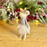 Felt Fairy Mouse with Wand & Tiara