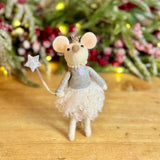 Felt Fairy Mouse with Wand & Tiara