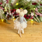 Felt Fairy Mouse with Wand & Tiara