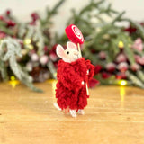 Cosy Felt Mouse with Lollipop