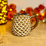 Textured Fir Cone Mug