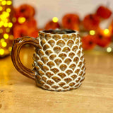 Textured Fir Cone Mug