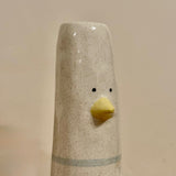 Tall Ceramic Duck Vase