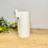 Ceramic Vase with Sculpted Bow