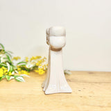 Large Ceramic Bow Stem Vase