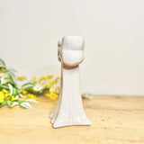 Large Ceramic Bow Stem Vase