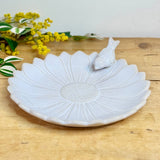 Large Ceramic Flower Plate