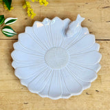 Large Ceramic Flower Plate