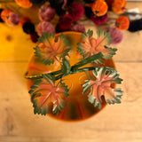 Small Metal Pumpkin Basket