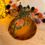 Small Metal Pumpkin Basket