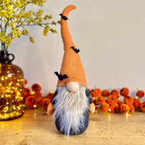 Tall Gonk In Orange Hat With Black Bats