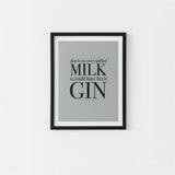 ‘Spilt Milk’ Print