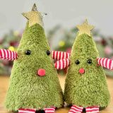Cute Furry Christmas Tree Men