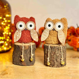 Sitting Owls