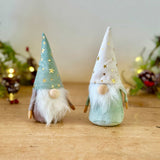 Mini Sitting Gonk with Cream Star Hat