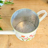 Metal Watering Can with Tulips Pot